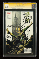 Ed Brubaker & Matt Fraction Signed 2007 "Immortal Iron Fist" Issue #2 Marvel Comic Book (CGC 9.8) at PristineAuction.com
