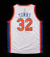 Karl-Anthony Towns Signed Knicks Nike Authentic Jersey (JSA) at PristineAuction.com