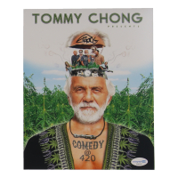 Tommy Chong Signed "Comedy at 420" 8x10 Photo (ACOA) at PristineAuction.com