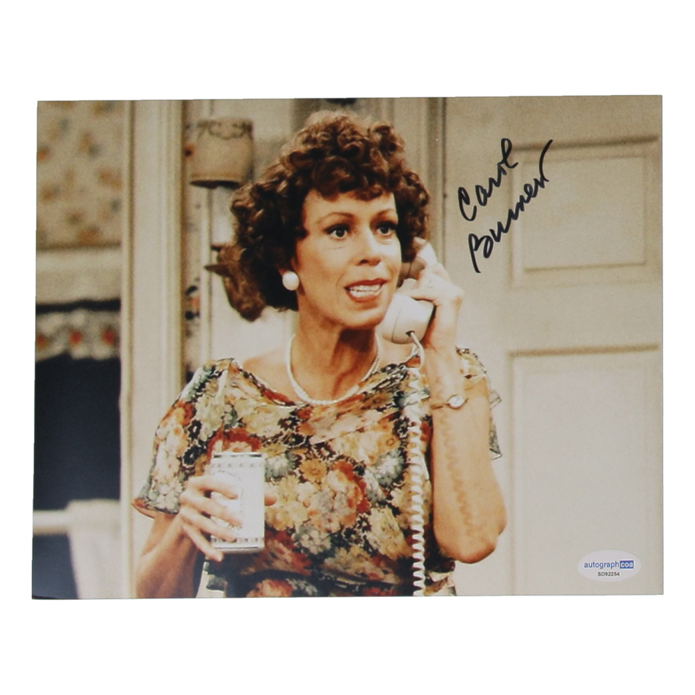 Carol Burnett Signed "Mama's Family" 8x10 Photo (ACOA) at PristineAuction.com