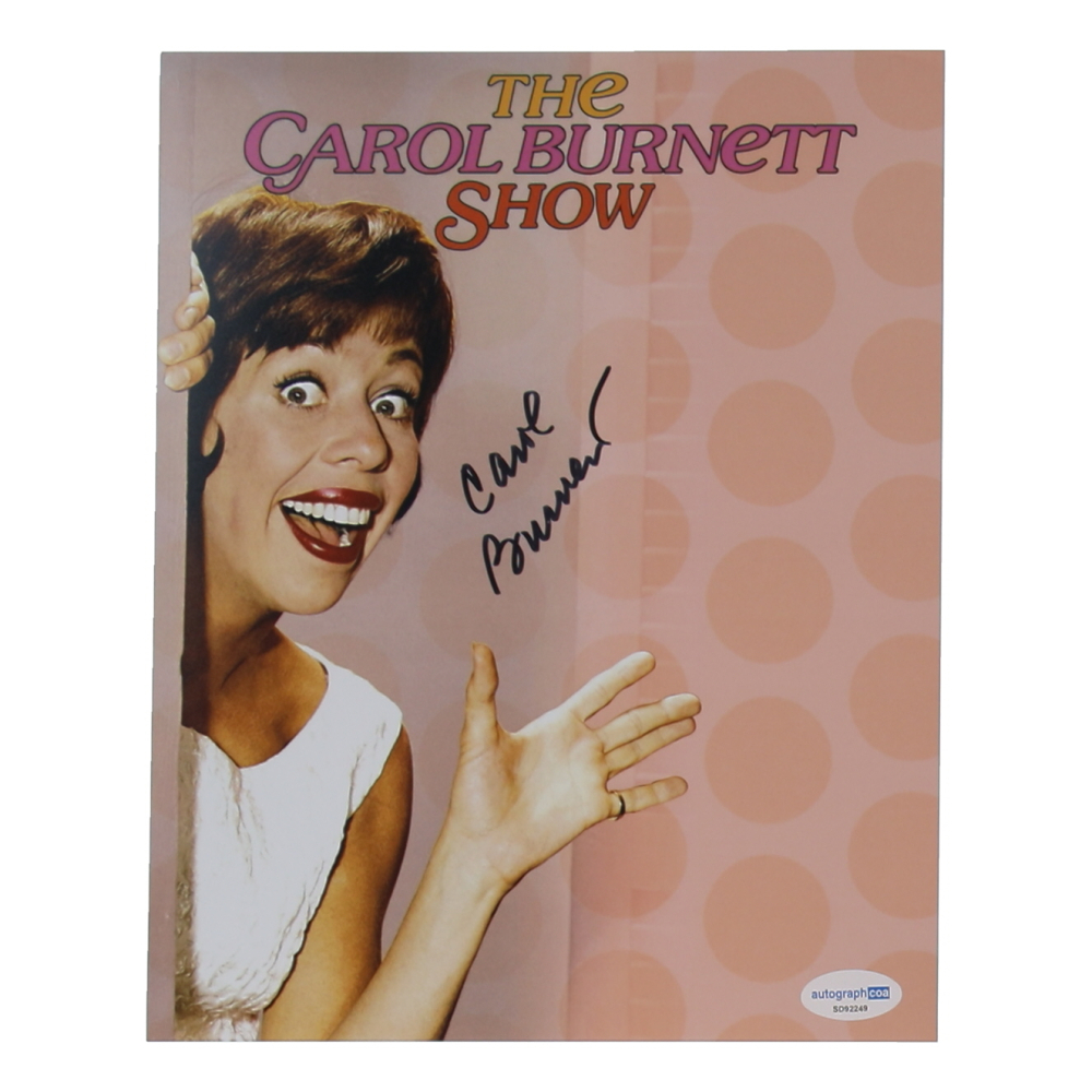 Carol Burnett Signed "The Carol Burnett Show" 8x10 Photo (ACOA) at PristineAuction.com