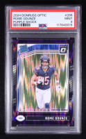 Rome Odunze 2024 Donruss Optic Purple Shock RR #286 RC (PSA 9) at PristineAuction.com
