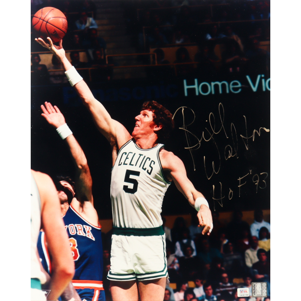 Bill Walton Signed Celtics 16x20 Photo Inscribed "HOF 93" (PSA) at PristineAuction.com
