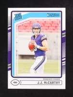 J.J. McCarthy 2024 Donruss #303 RR RC at PristineAuction.com