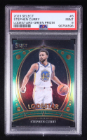 Stephen Curry 2023-24 Panini Select Lodestar Green Prizm #6 (PSA 9) at PristineAuction.com