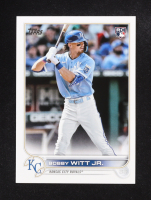 Bobby Witt Jr 2022 Topps Base Set Photo Variations FACTORY #660 RC at PristineAuction.com