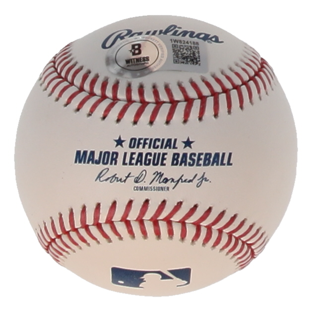 Gunnar Henderson Signed OML Baseball Inscribed "23 AL ROY" (Beckett) at PristineAuction.com Gunnar Henderson Signed OML Baseball Inscribed "23 AL ROY" (Beckett) at PristineAuction.com