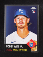 Bobby Witt Jr. 2022 Topps Chrome Platinum Anniversary #61 RC at PristineAuction.com