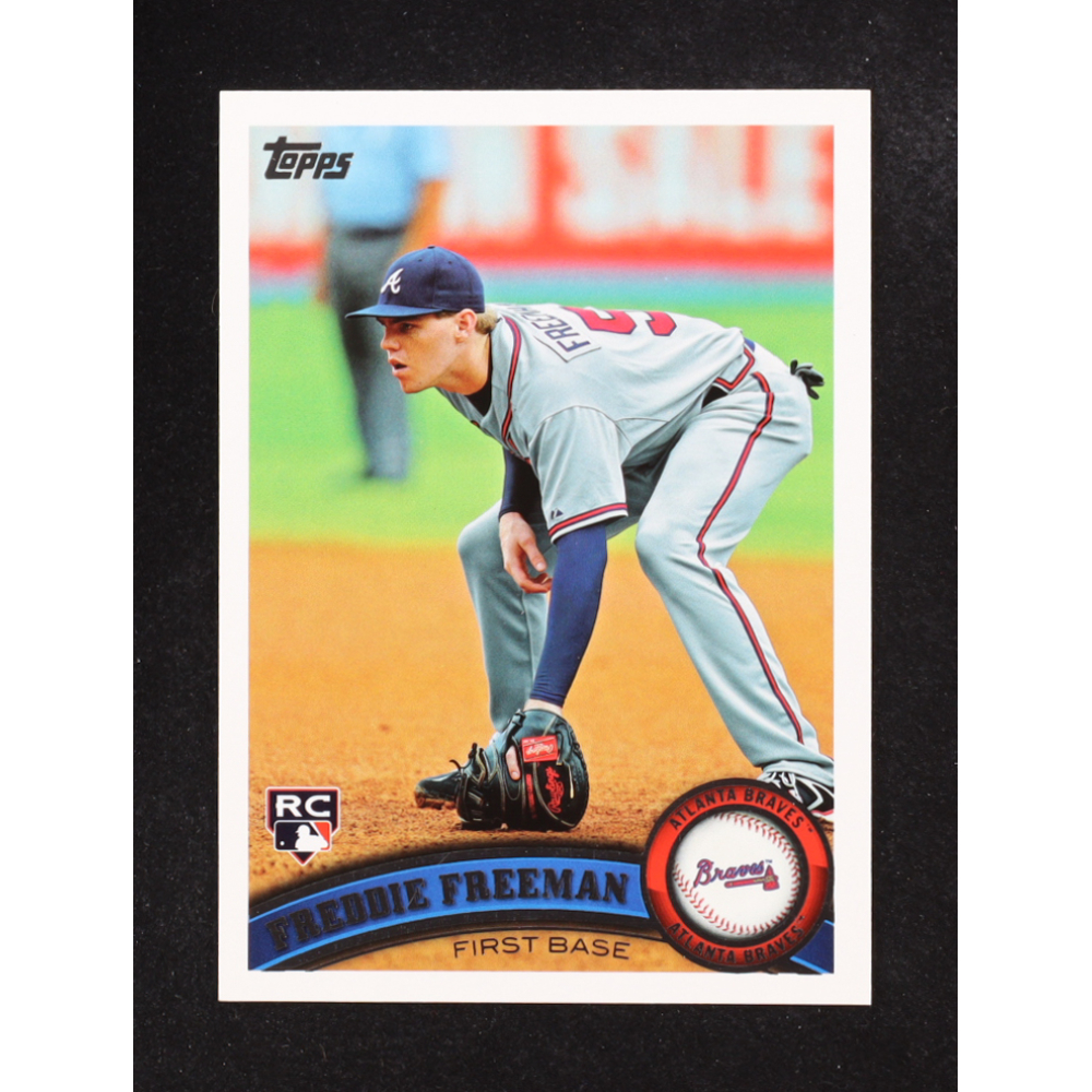 Freddie Freeman 2011 Topps #145 RC at PristineAuction.com