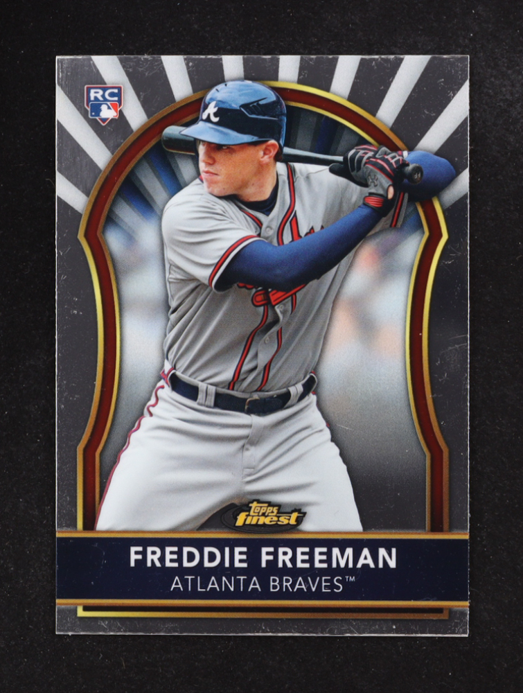 Freddie Freeman 2011 Finest #72 RC