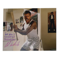 Al White Signed "Back to the Future II" 11x14 Photo Inscribed "We Ain't Gonna Be Terrorized!" (ACOA) at PristineAuction.com