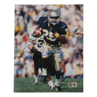 Raghib "Rocket" Ismail Signed Notre Dame Fighting Irish 8x10 Photo (Beckett) at PristineAuction.com