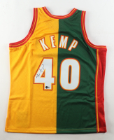 Shawn Kemp Signed SuperSonics Mitchell & Ness Authentic Jersey (Beckett) at PristineAuction.com