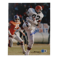 Ozzie Newsome Signed Browns 8x10 Photo Inscribed "HOF 99" (Beckett) at PristineAuction.com