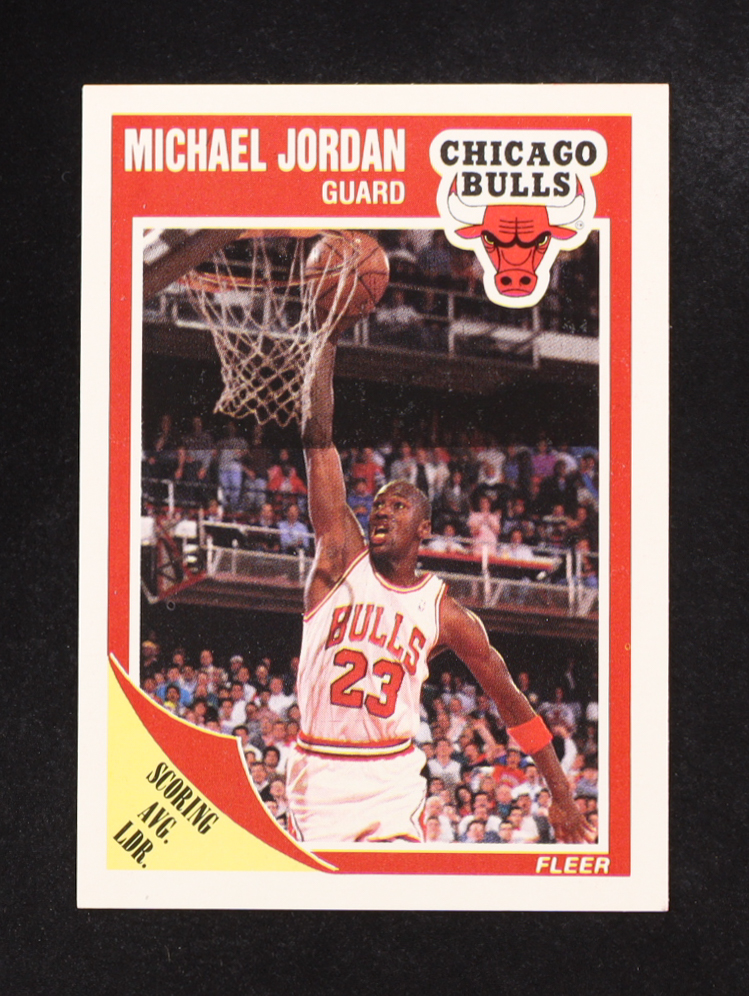 Michael Jordan Fleer 1989-90 #21 at PristineAuction.com Michael Jordan Fleer 1989-90 #21 at PristineAuction.com