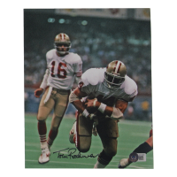 Tom Rathman Signed 49ers 8x10 Photo (Beckett) at PristineAuction.com