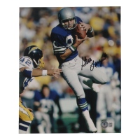 Steve Largent Signed Seahawks 8x10 Photo (Beckett) at PristineAuction.com
