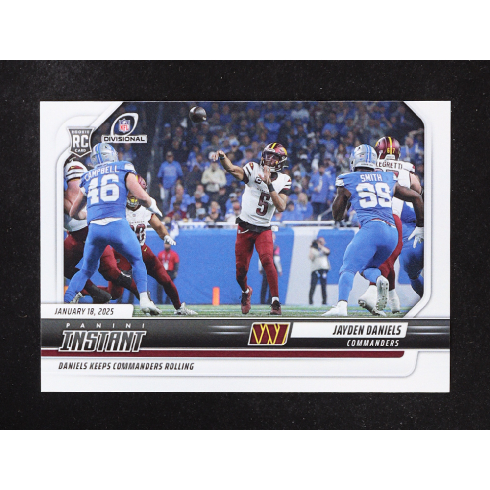 Jayden Daniels 2024 Panini Instant #269 #/2389 RC at PristineAuction.com