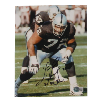 Lincoln Kennedy Signed Raiders 8x10 Photo Inscribed "3x Pro Bowl" (Beckett) at PristineAuction.com