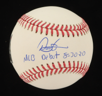 Deivi Garcia Signed OML Baseball Inscribed "MLB Debut 8-30-20" (Fanatics & MLB) at PristineAuction.com