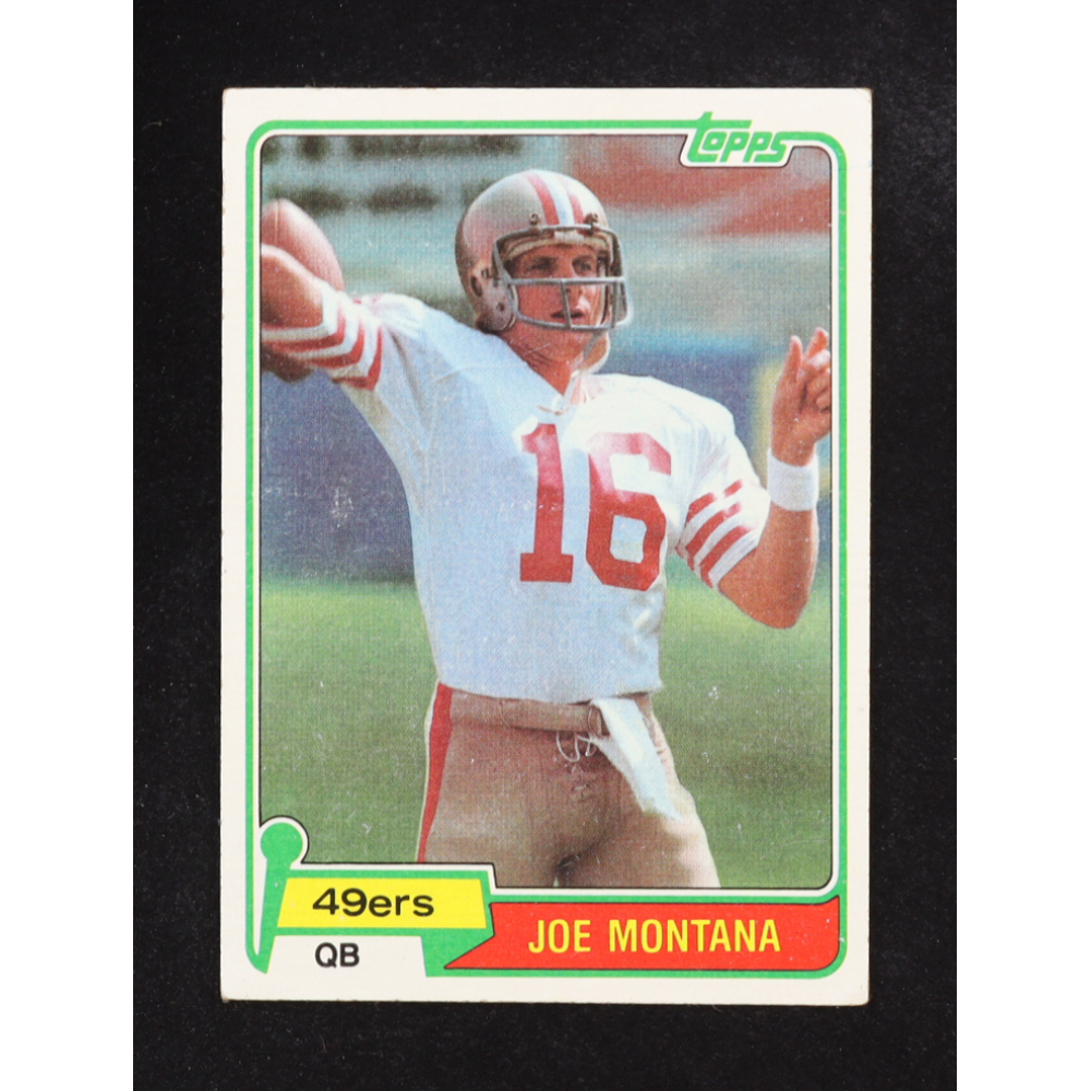Joe Montana1981 Topps #216 RC at PristineAuction.com