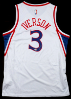 Allen Iverson Signed 76ers Nike Authentic Jersey (JSA) at PristineAuction.com