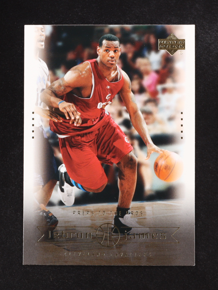 Lebron James 2003 Upper Deck Preps To The Pros #11 RC at PristineAuction.com Lebron James 2003 Upper Deck Preps To The Pros #11 RC at PristineAuction.com