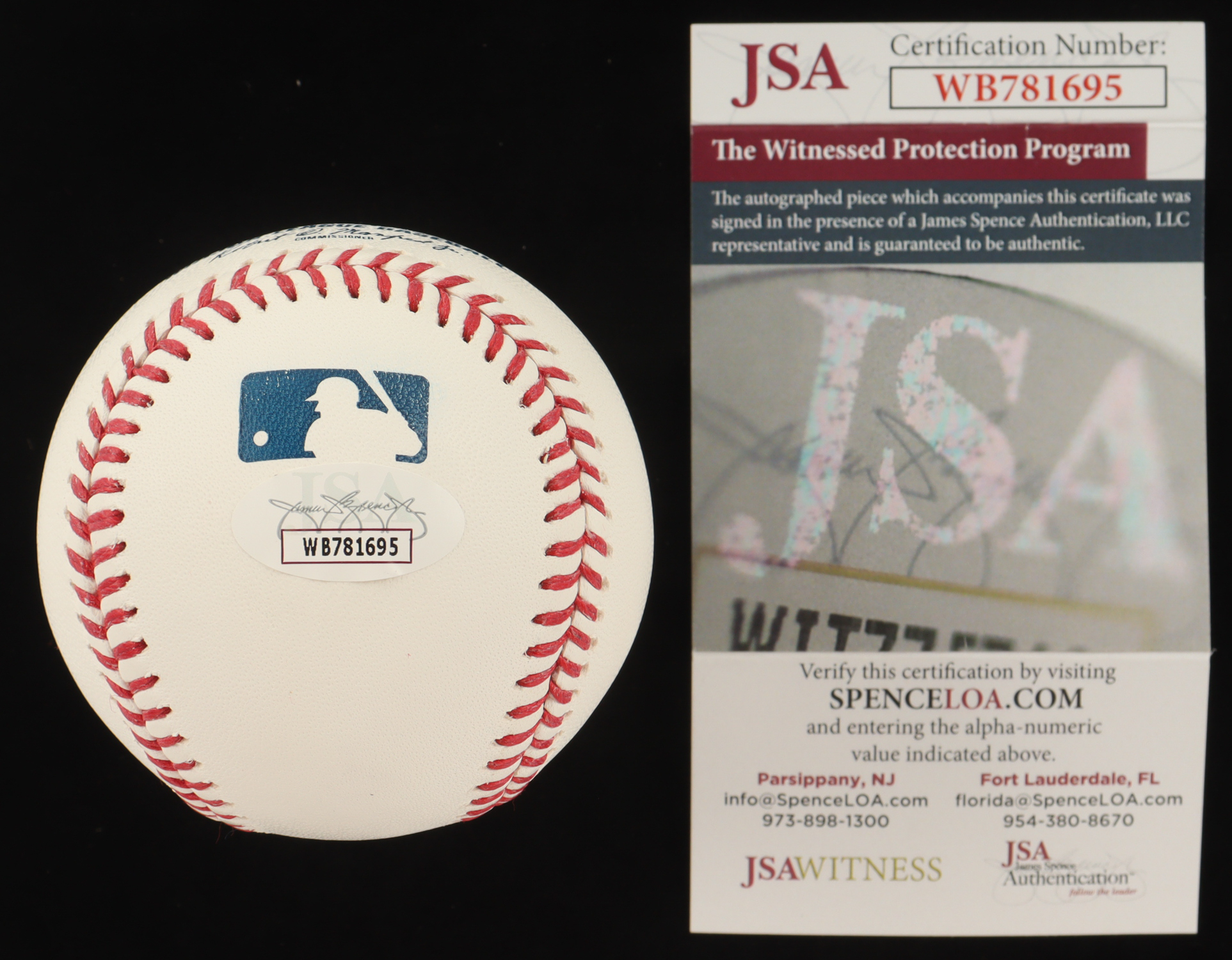 Bern Rice Signed OML Baseball (JSA) at PristineAuction.com Bern Rice Signed OML Baseball (JSA) at PristineAuction.com