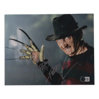Robert Englund Signed "Nightmare on Elm Street" 8x10 Photo Inscribed "Freddy K" (Beckett) at PristineAuction.com