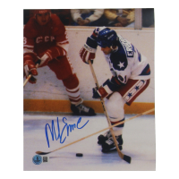 Mike Eruzione Signed Miracle on Ice 8x10 Photo (Beckett) at PristineAuction.com