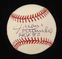 Juan Marichal Signed OML Baseball Inscribed "HOF 83" (PSA) at PristineAuction.com