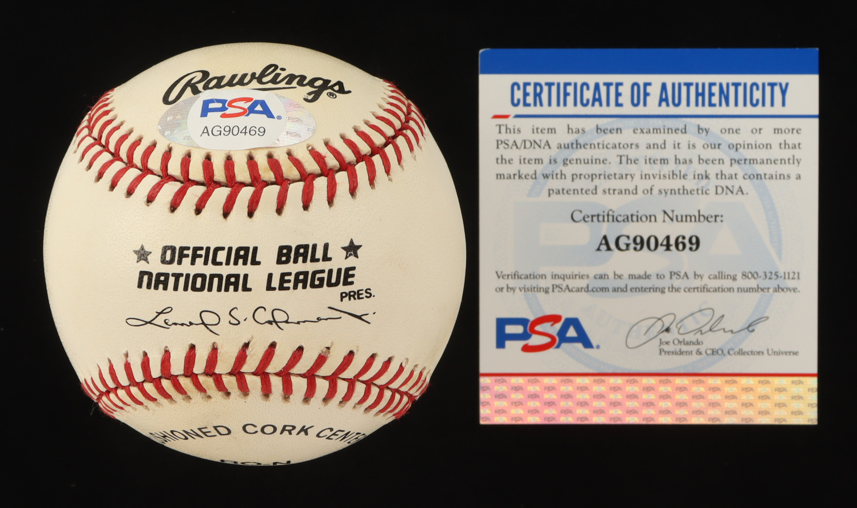 Juan Marichal Signed ONL Baseball (PSA) at PristineAuction.com Juan Marichal Signed ONL Baseball (PSA) at PristineAuction.com