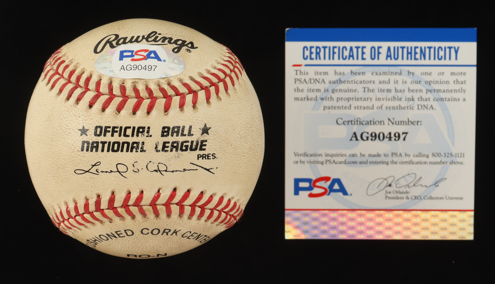 Barry Bonds Signed ONL Baseball (PSA) at PristineAuction.com Barry Bonds Signed ONL Baseball (PSA) at PristineAuction.com