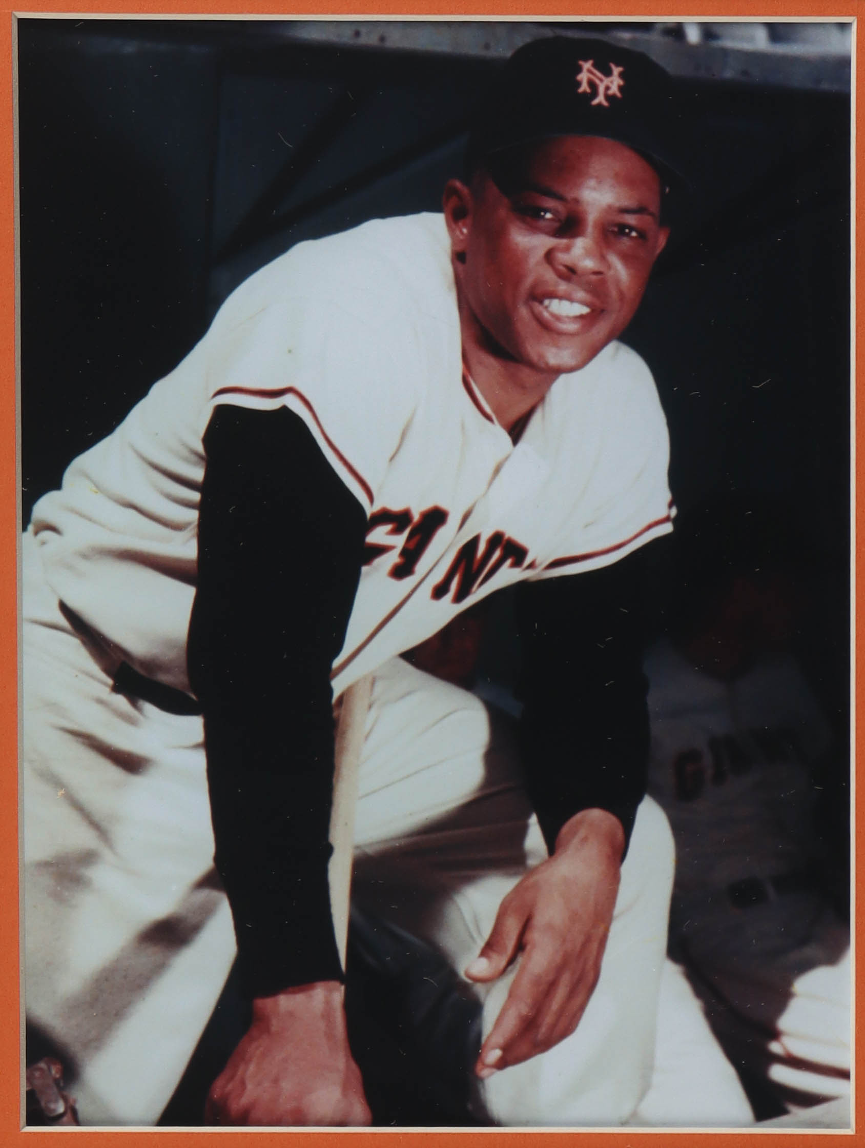 Willie Mays Signed Custom Framed Cut Display with Jersey & (2) Cloth Team Logo Patches (JSA) at PristineAuction.com Willie Mays Signed Custom Framed Cut Display with Jersey & (2) Cloth Team Logo Patches (JSA) at PristineAuction.com