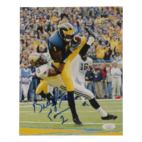Braylon Edwards Signed Michigan Wolverines 8x10 Photo (JSA) at PristineAuction.com