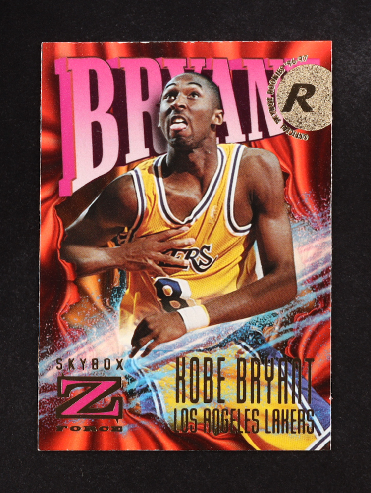Kobe Bryant 1996-97 Fleer Skybox Z Force #142 RC at PristineAuction.com Kobe Bryant 1996-97 Fleer Skybox Z Force #142 RC at PristineAuction.com
