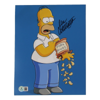 Dan 	Castellaneta Signed "The Simpsons" 8x10 Photo (Beckett) at PristineAuction.com