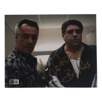 Vincent Pastore Signed "The Sopranos" 8x10 Photo Inscribed "Big Puss" (Beckett) at PristineAuction.com
