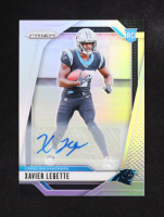Xavier Legette 2024 Panini Prizm Autographs Prizms Silver #398 RC at PristineAuction.com