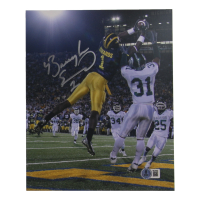 Braylon Edwards Signed Michigan Wolverines 8x10 Photo (Beckett) at PristineAuction.com
