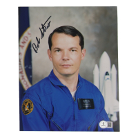 Bob Stewart Signed NASA 8x10 Photo (Beckett) at PristineAuction.com