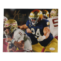 Jack Kiser Signed Notre Dame Fighting Irish 8x10 Photo (JSA) at PristineAuction.com