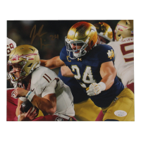 Jack Kiser Signed Notre Dame Fighting Irish 8x10 Photo (JSA) at PristineAuction.com