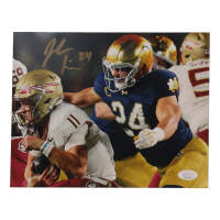 Jack Kiser Signed Notre Dame Fighting Irish 8x10 Photo (JSA) at PristineAuction.com