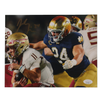 Jack Kiser Signed Notre Dame Fighting Irish 8x10 Photo (JSA) at PristineAuction.com