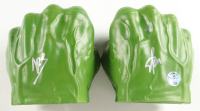 Stan Lee Signed Pair of "Avengers Assemble" Hulk Hands (PSA & Lee) at PristineAuction.com