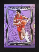 Julius Erving 2023-24 Panini Obsidian Purple #61 #40/49 at PristineAuction.com