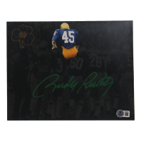 Rudy Ruettiger Signed Notre Dame Fighting Irish 8x10 Photo (Beckett) at PristineAuction.com