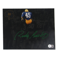 Rudy Ruettiger Signed Notre Dame Fighting Irish 8x10 Photo (Beckett) at PristineAuction.com