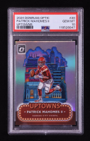 Patrick Mahomes II 2024 Donruss Optic Uptowns #20 (PSA 10) at PristineAuction.com